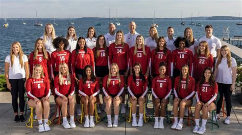 wisconsin volleyball team photos|Photos: Samantha Madars top Wisconsin volleyball。